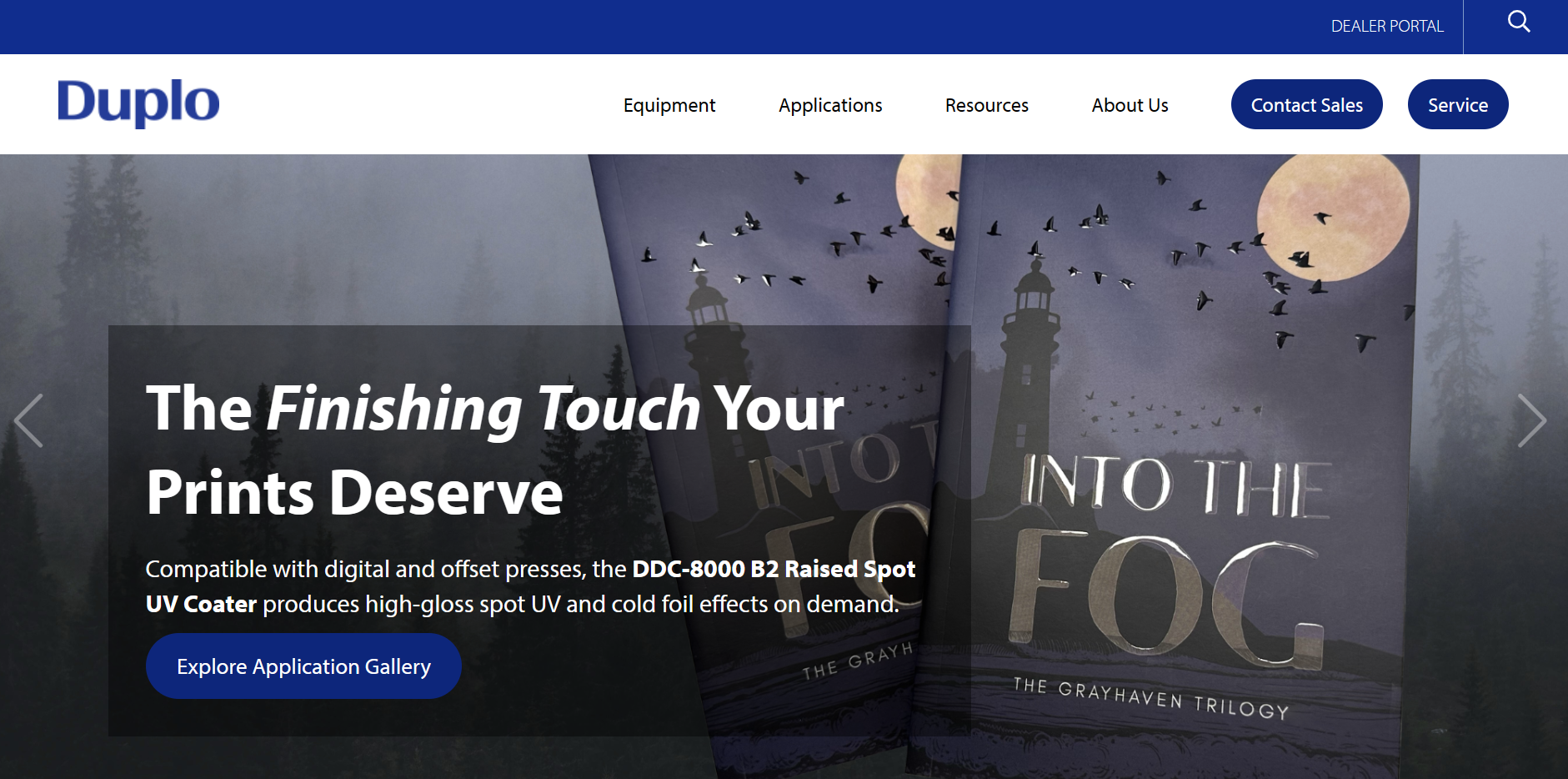 Screenshot of Duplo USA Official Website